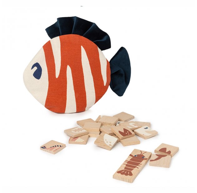 Nobodinoz - Puzzles en bois - Animaux de Mer