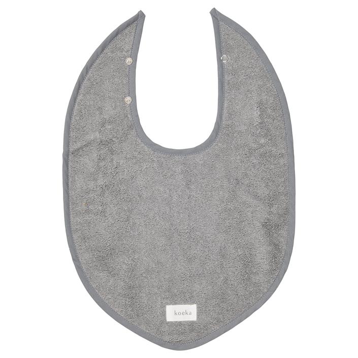 Koeka - Bavoir Dijon organic - Steel Grey