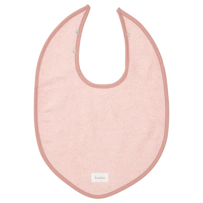 Koeka - Bavoir Dijon organic - Shadow pink