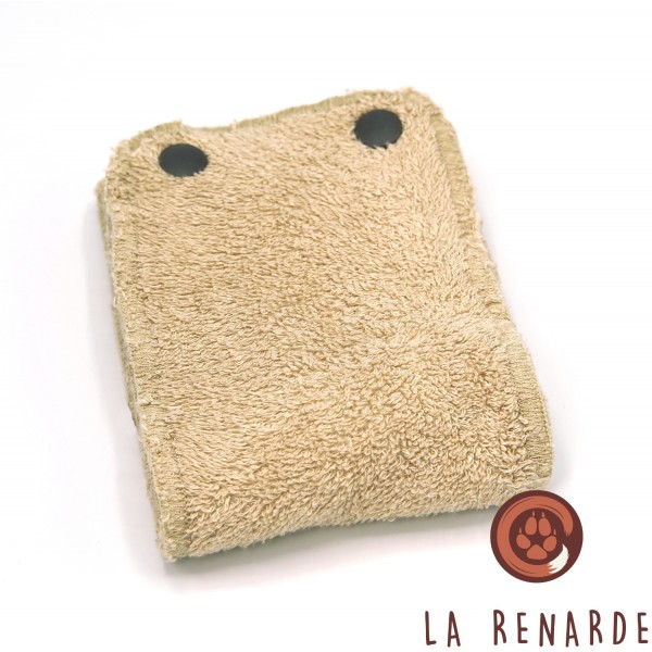 La Renarde - Pack de 4 inserts en bambou pour couches lavables - Taille S