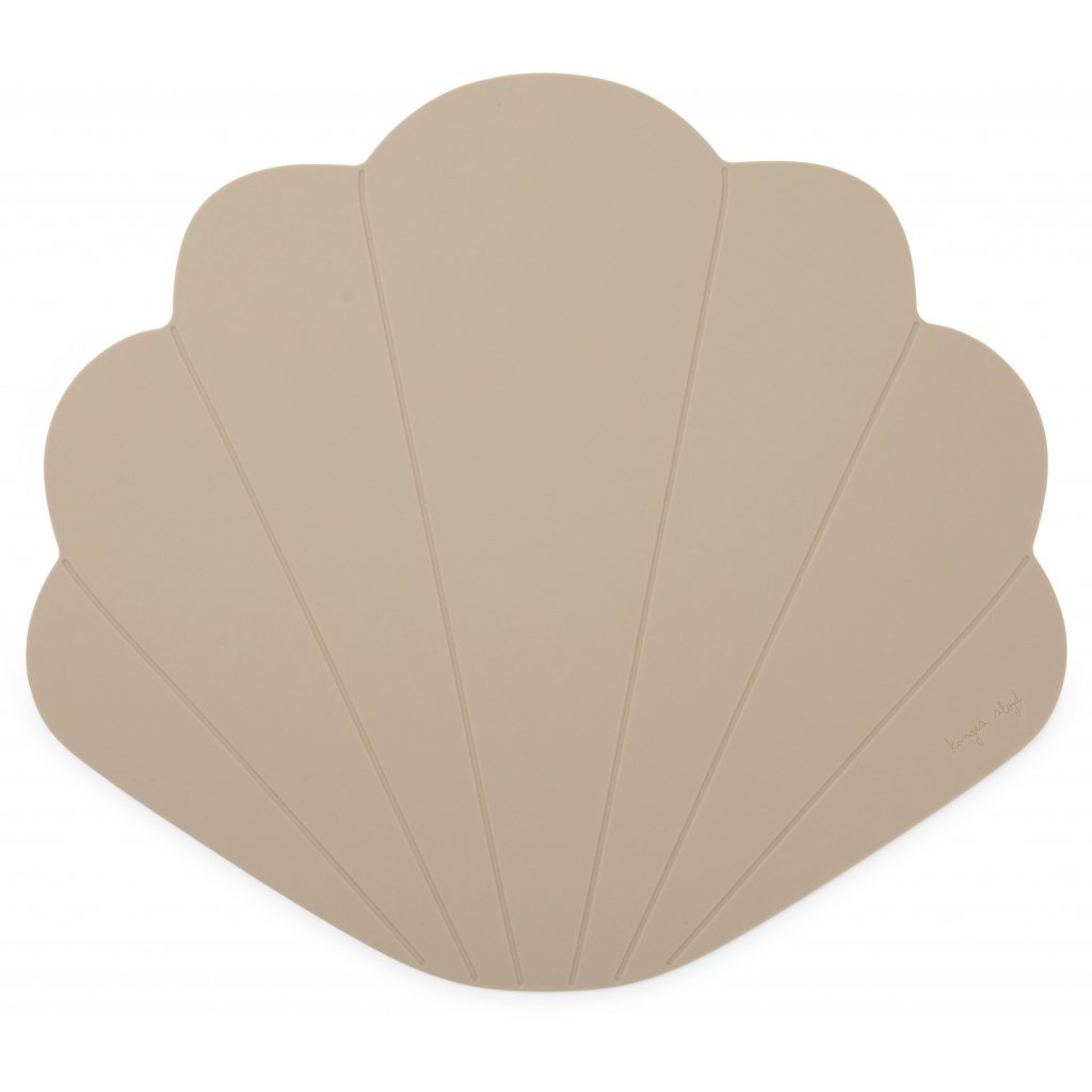 Konges Slojd - Pack de 2 sets de table -  Gris Chaud et Blush