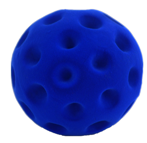 Rubbabu - Balle de Préhension - Bleu