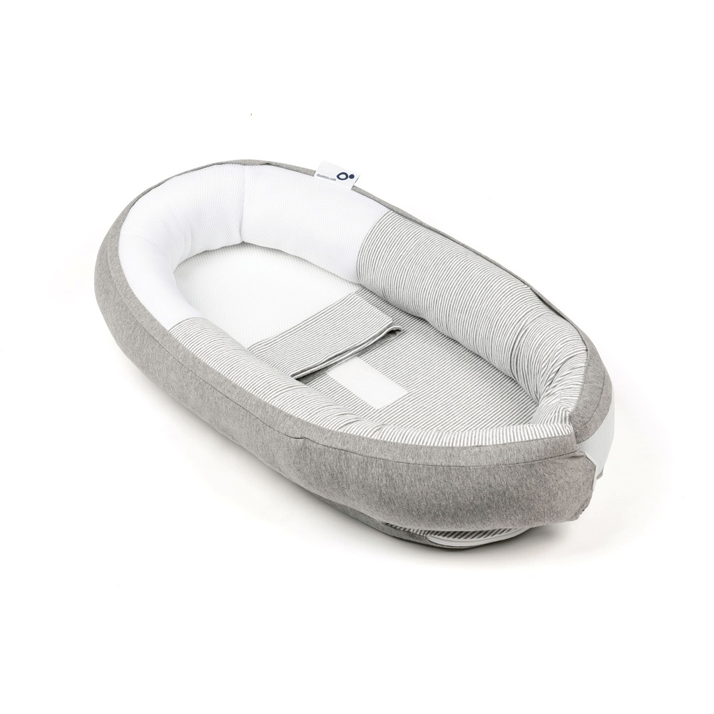 Doomoo - Cocoon Classic Grey - Babynest avec housse en coton BIO