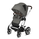 Cybex - Poussette Talos S - Soho Grey - châssis gris