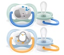 Avent - Tututes Animaux - Éléphant et pingouin