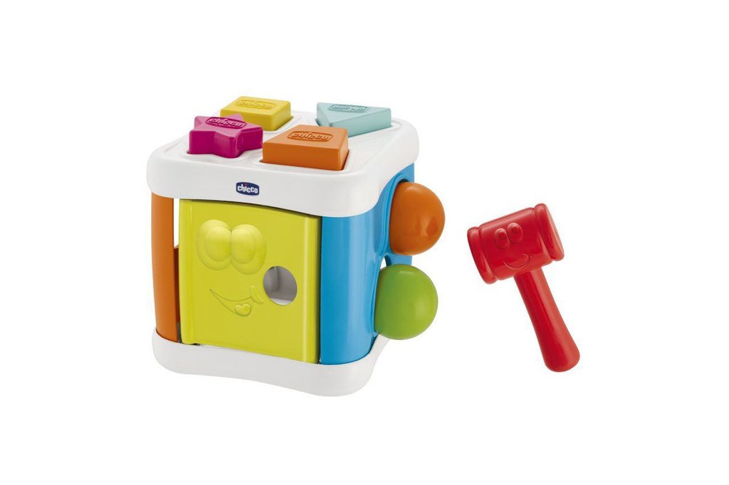 Chicco - Cube à Formes 2 en 1 - Smart2Play