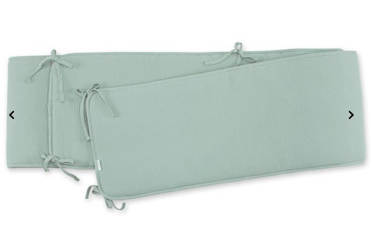 Bemini - Tour de Lit/Parc 75x95x28cm - Pady Waffle Vert