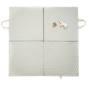 Jackino - Tapis de jeux XL - 120x120cm - verveine
