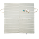 Jackino - Tapis de jeux XL - 120x120cm- VERVEINE