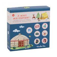 Moulin Roty - Jeu je monte mon campement - Le Jardin du Moulin