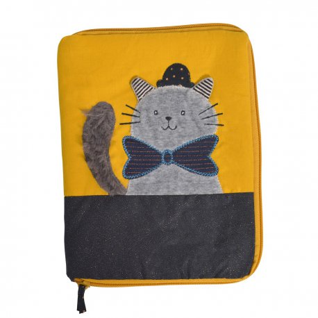 Moulin Roty - Housse de protection de carnet de santé - Les moustaches - Chat