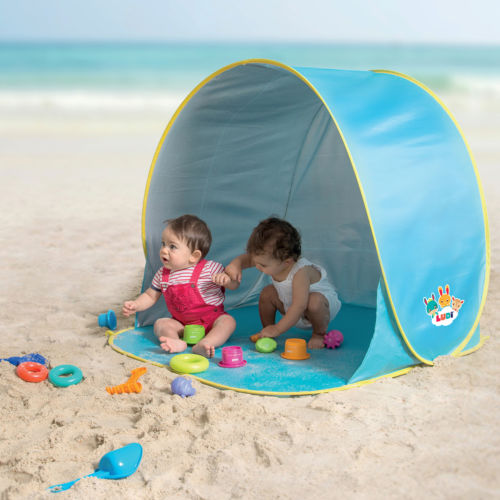 LUDI - Tente de plage pop-up anti-UV