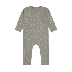 Fresk - Pyjama sans pieds - petits traits olive
