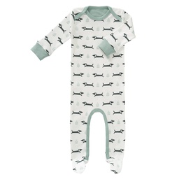 Fresk - Pyjama avec pieds - Chien - 0/3 mois