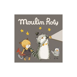 Moulin Roty - Boîte de 3 disques pour lampe à histoires - Les Moustaches
