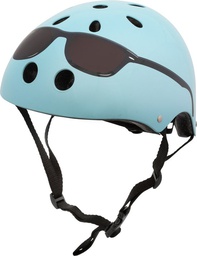 Hornit - Casque vélo enfant - Vert d'eau avec lunettes de soleil