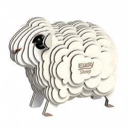 Eugy -  Animal en 3D à monter soi-même - carton biodégradable - Mouton