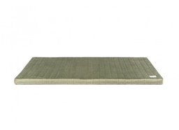 Nobodinoz - Matelas de sol zanzibar - velvet olive green