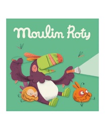 Moulin Roty - Boîte de 3 disques pour lampe à histoires - Dans La Jungle