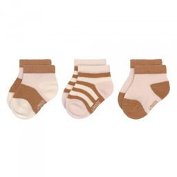 Lassig - Lot  de 3 paires de chaussettes - Rose / Caramel