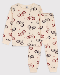 Petit Bateau - Pyjama 2 pièces en coton BIO - Vélos