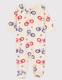Petit Bateau - Pyjama/Dors-bien en coton BIO - Vélos