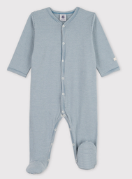 Petit bateau - pyjama milleraies bébé - bleu