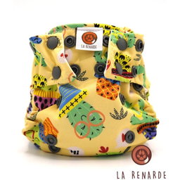 La Renarde - Couche lavable TE2 - Cactus