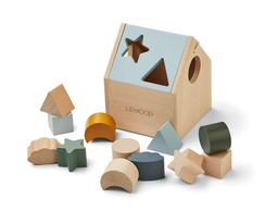 LIEWOOD - Maison de puzzle en bois - Faune green