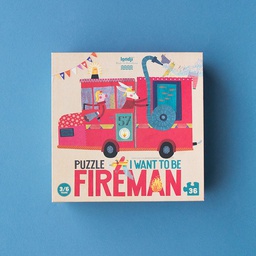 Londji - Puzzle 36 pcs - I Want To Be a Firefighter