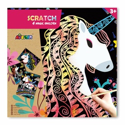 Scratch - 4 licornes magiques