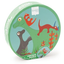 Scratch - Puzzle dinosaures - 30 pcs