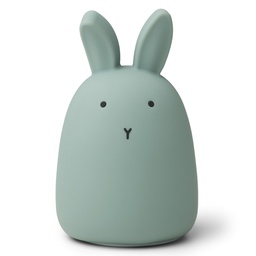 LIEWOOD - Veilleuse lapin rechargeable en silicone - Peppermint
