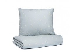 Nobodinoz - Housse de couette Himalaya 150x100 - Willow soft blue