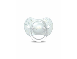 Suavinex - Tétine physiologique en silicone 0/6 mois - Gold Edition Aqua