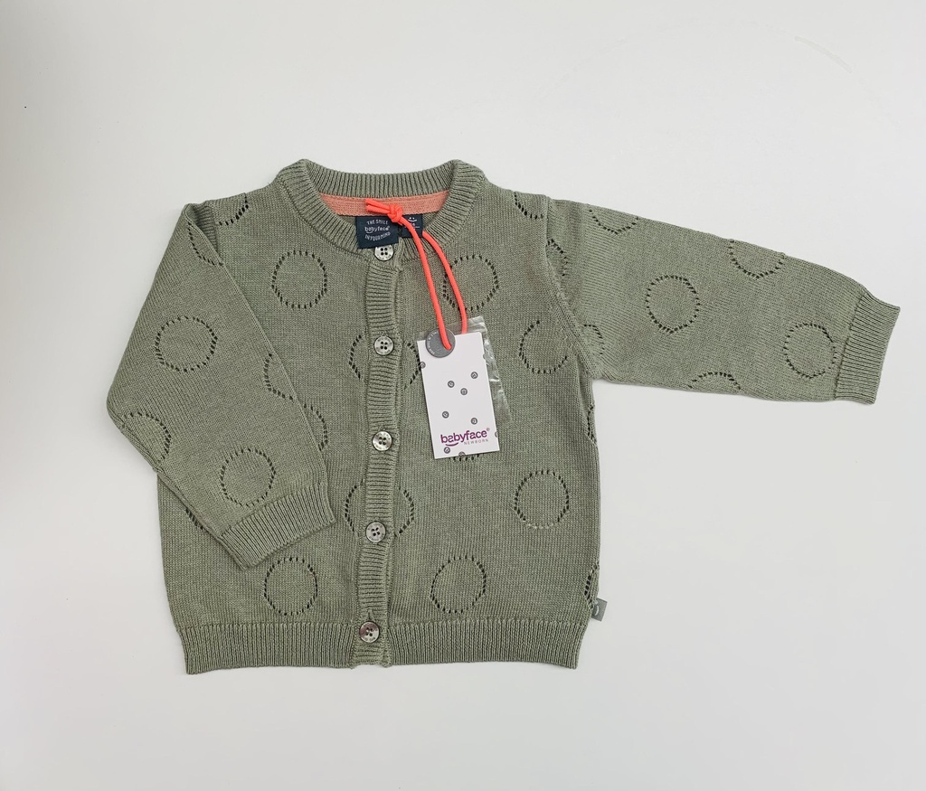 BABYFACE - Cardigan - Olive - fille