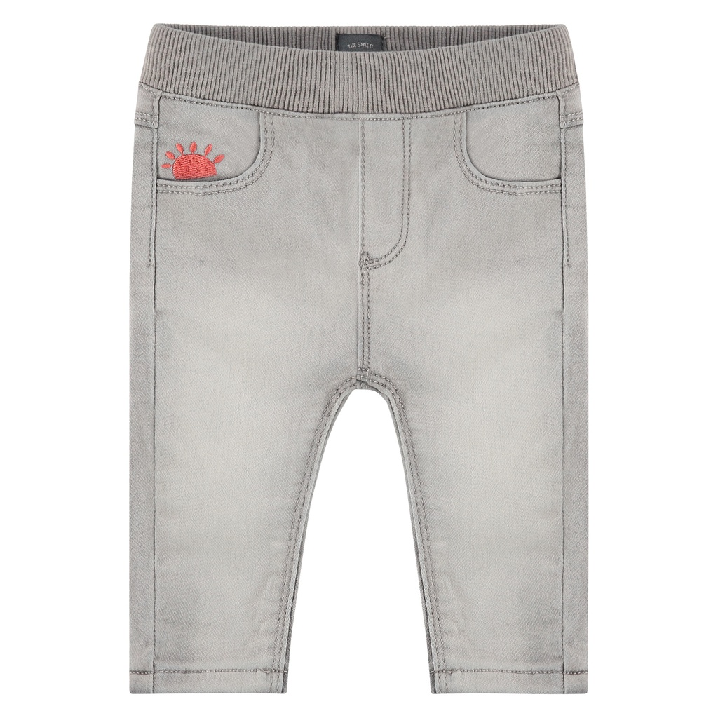 Babyface - Pantalon - Light grey denim - Fille