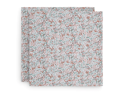 Jollein - Set de 2 langes Gaze de Coton 115X115 - Bloom