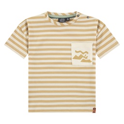 Babyface - T-shirt ligné - moutarde