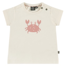 Babyface - T-shirt imprimé crabe - Ivory