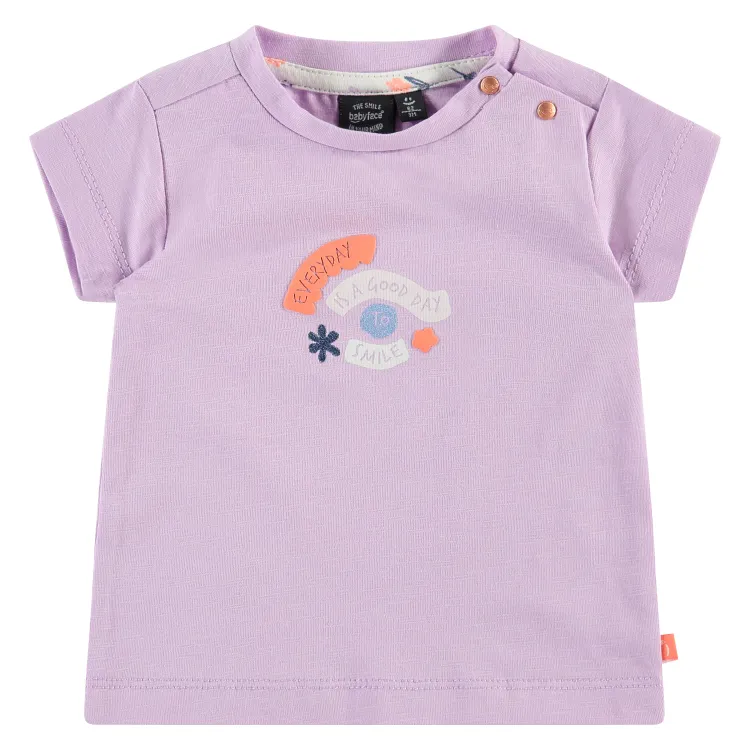 BABYFACE - T-shirt bébé fille courtes manches - Crocus