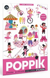 Poppik - Mon mini poster en stickers - Le Spectacle