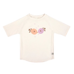 Lassig - T-shirt anti-UV manches courtes - Poisson / blanc