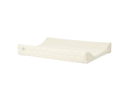 Jollein - Housse matelas à langer 50x70 Spring Knit - Ivory