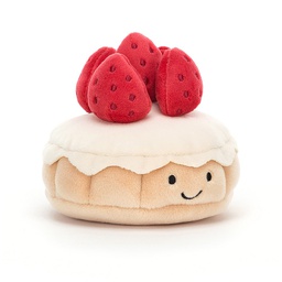 Jellycat - Pretty Patisserie - Tarte aux Fraises