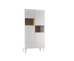 Pericles - Armoire 4 portes - Style White