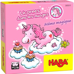 HABA - Mémo Licornes Dans Les Nuages - 3 ans +