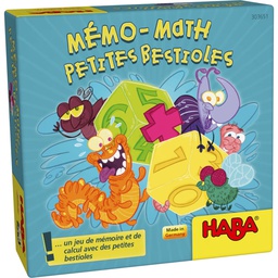 HABA - Jeu Mémo-Math Petites Bestioles - 6 ans +