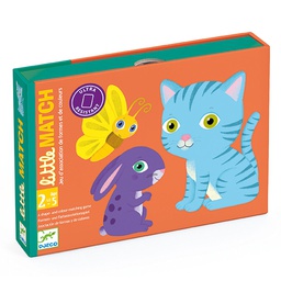 DJECO - Jeu de cartes d'association - Little Match - 2 à 5 ans