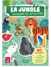 Sassi - Stickers et Activités - La Jungle